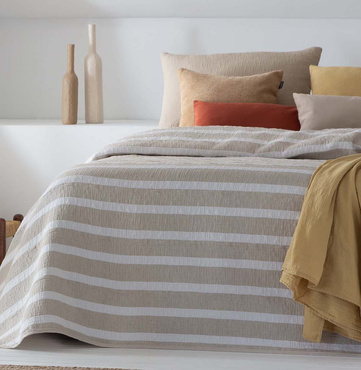 Narzuta dwustronna Antilo Fundeco Mambo Beig