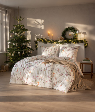 Komplet pościeli flanelowej Estella Impluse Millefleur