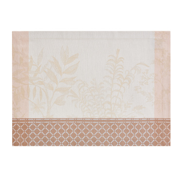 Podkładka bawełniana Le Jacquard Français Jardin d'Eden Beige