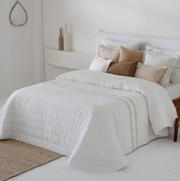 Narzuta żakardowa Antilo Caeli Naturel