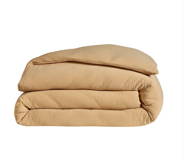 Poszwa bawełniana Blanc Des Vosges Cosy Żółta