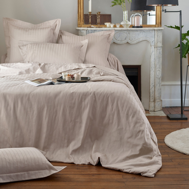 Pościel satynowa Blanc Des Vosges Divine Beżowa