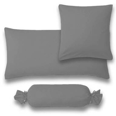 Poszewki z bawełny egipskiej Estella Feinjersey Graphit