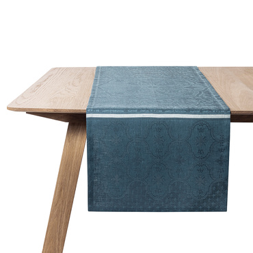 Bieżnik żakardowy Le Jacquard Français Armoiries Blue