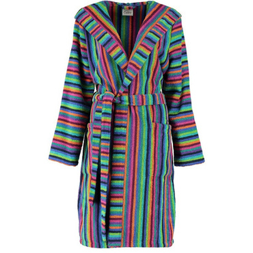 Szlafrok damski Cawo Lifestyle Hooded Multicolor Dark