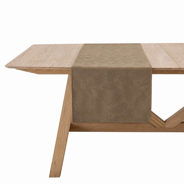 Bieżnik bawełniany Le Jacquard Français Vegetal Mood Green