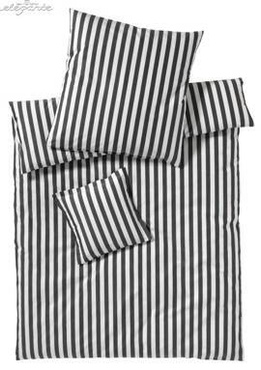 Poszewka perkalowa Elegante Lido Black