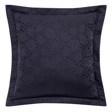 Poszewka żakardowa Le Jacquard Français Flora Dark Blue
