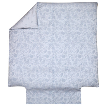 Poszwa satynowa Blanc Des Vosges Hesperide Porcelanowa