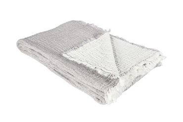 Koc bawełniany Eskimo Artemis Grey