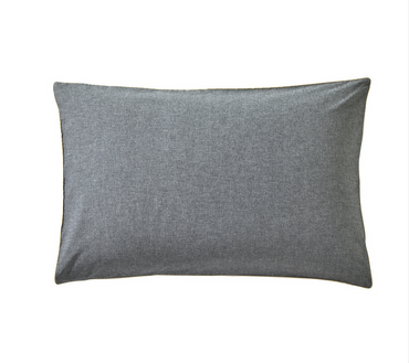 Poszewka ekologiczna Blanc Des Vosges Avenir Ressources Antracytowa