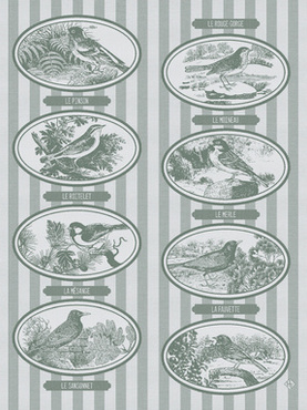 Ściereczka kuchenna Le Jacquard Français Mélodies Green