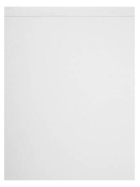 Prześcieradło bawełniane bez ściągacza Essix Tout Doux Blanc