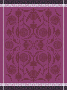 Ściereczka kuchenna Le Jacquard Français L'Ail Purple