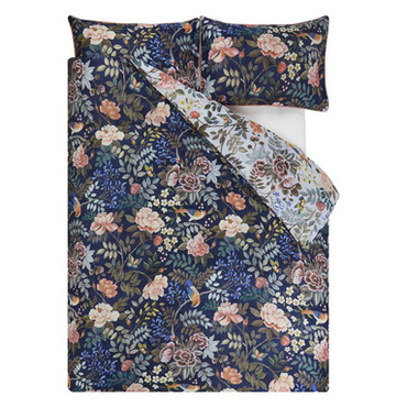 Poszwa satynowa Designers Guild Porcelaine De Chine Midnight