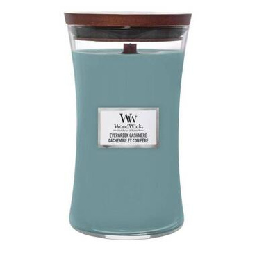 Świeca zapachowa WoodWick Evergreen Cashmere
