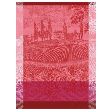 Ściereczka kuchenna Le Jacquard Français Vignoble Pink