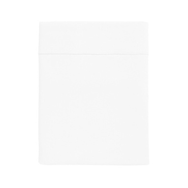 Prześcieradło bawełniane bez ściągacza Essix Soft Line Blanc