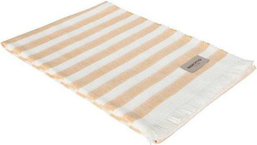 Pled lniany Eskimo Provence Streifen Orange