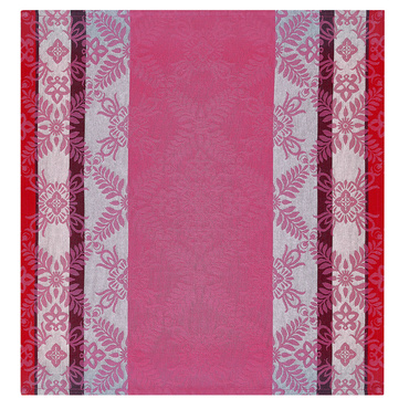 Serwetka bawełniana Le Jacquard Français Mumbai Pink