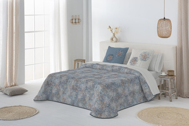 Narzuta bawełniana JVR Tejidos Elvar Azul