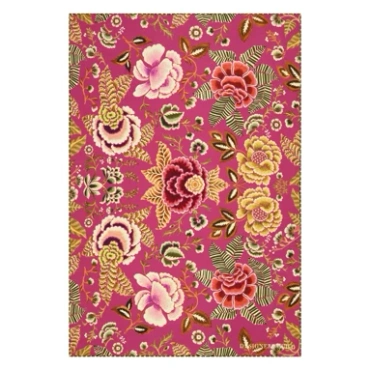 Koc wełniany Designers Guild Rose De Damas Cerise