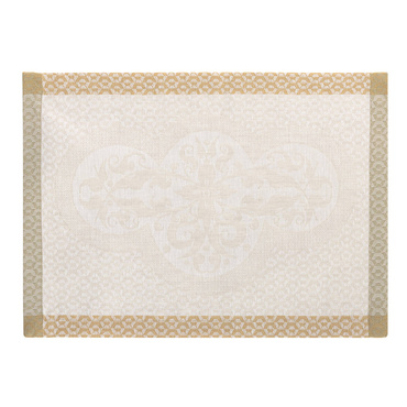 Podkładka lniana Le Jacquard Français Évasion Céleste Beige
