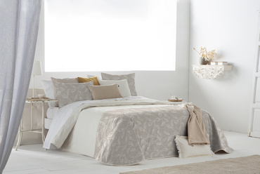 Narzuta żakardowa Antilo Nebai Beige