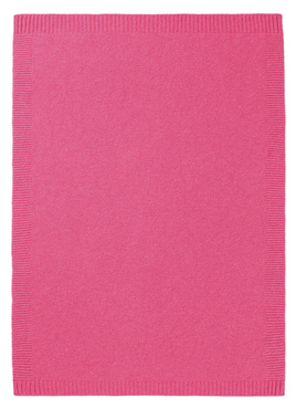Koc dziecięcy Biederlack Wool Knit Pink