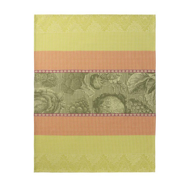 Ręcznik kuchenny Le Jacquard Français Jardin des choux Green