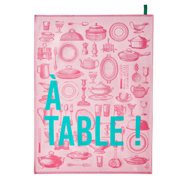 Ściereczka kuchenna Le Jacquard Français À Table Pink