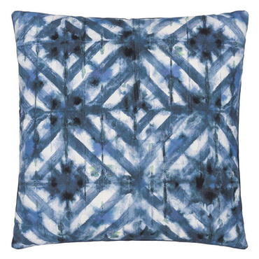 Poszewka dekoracyjna Designers Guild Parket Batik Indigo