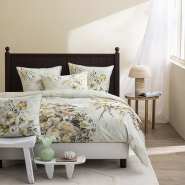 Pościel satynowa Designers Guild Margaretta Sepia