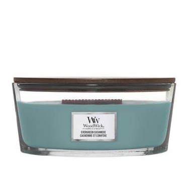 Świeca zapachowa WoodWick Hearthwick Evergreen Cashmere