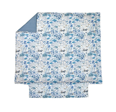 Poszwa satynowa Sanderson Water Garden Bleu