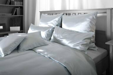 Poszewka jedwabna Seidenweber Helios Orient Blue Elegance