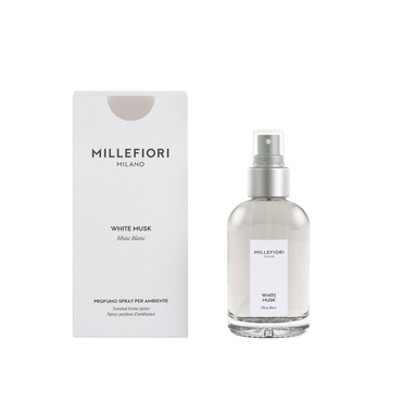 Spray do pomieszczeń 150 ml Millefiori Milano White Musk