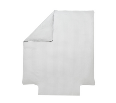 Poszwa satynowa Blanc Des Vosges Divine Biała