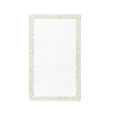 Dywanik łazienkowy Graccioza Egoist Border Dove