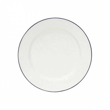 Talerz płytki Costa Nova Beja White Blue 28 cm