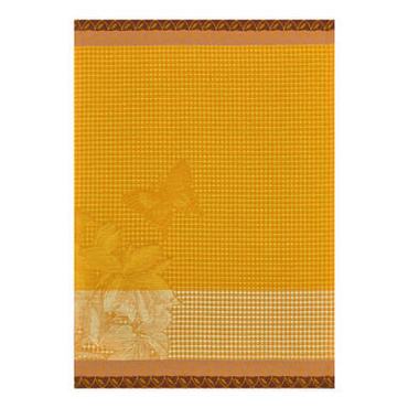 Ręcznik kuchenny Le Jacquard Français Jardin des Papillons Orange