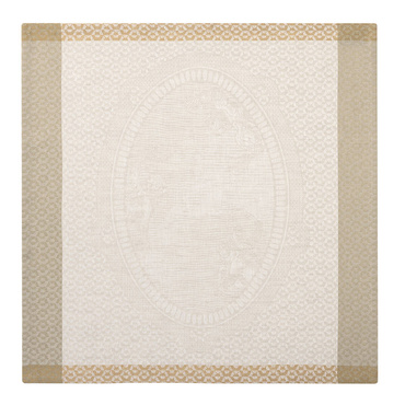 Serwetka lniana Le Jacquard Français Évasion Céleste Beige