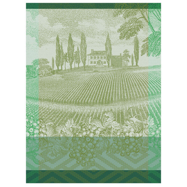 Ściereczka kuchenna Le Jacquard Français Vignoble Green