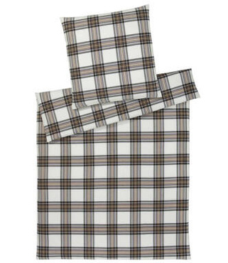 Pościel flanelowa Elegante Westminster Braun