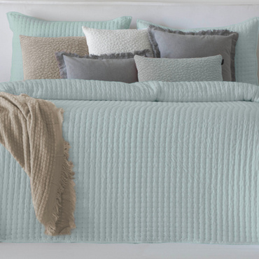 Narzuta dwustronna Antilo Fundeco Azara Verde