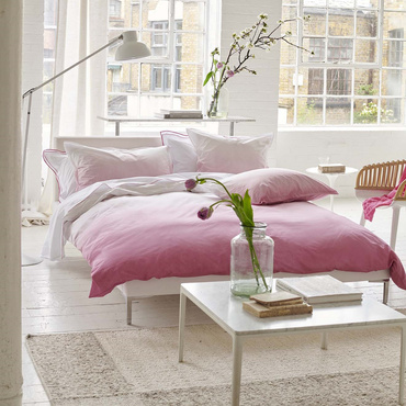 Pościel perkalowa Designers Guild Shoshi Fuchsia