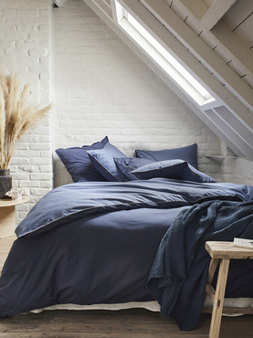 Pościel bawełniana Essix Bons Jours Nocturne/Denim