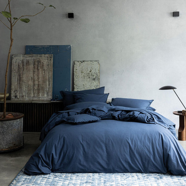 Pościel bawełniana Le Jacquard Français Eclat Blue