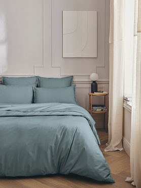 Pościel perkalowa Essix Premiere Percale Bleu Glacier