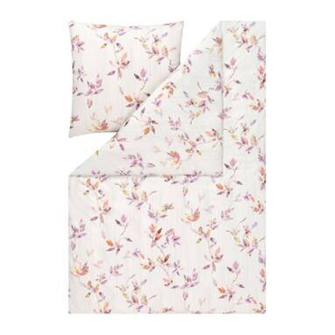 Komplet pościeli Estella Atelier Interlock Jersey Thalia Aubergine